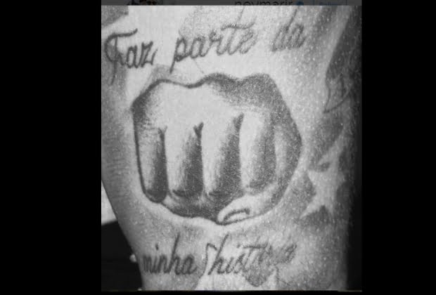 O Que Significam Os Simbolos Das Tatuagens De Neymar