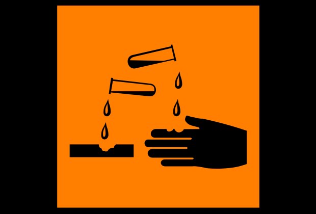 Simbolos De Perigo Quimico Ou Alerta