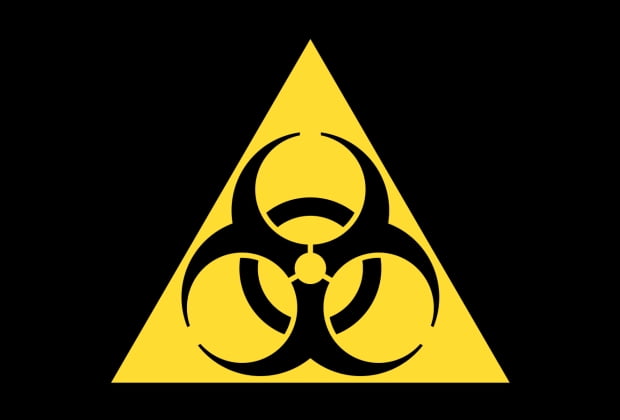 Simbolos De Perigo Quimico Ou Alerta